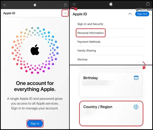 Sign in your Apple ID